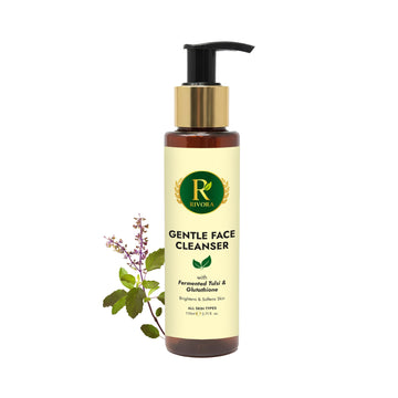 Rivora Gentle Face Wash powered by fermented Ayurveda for mild daily cleansing