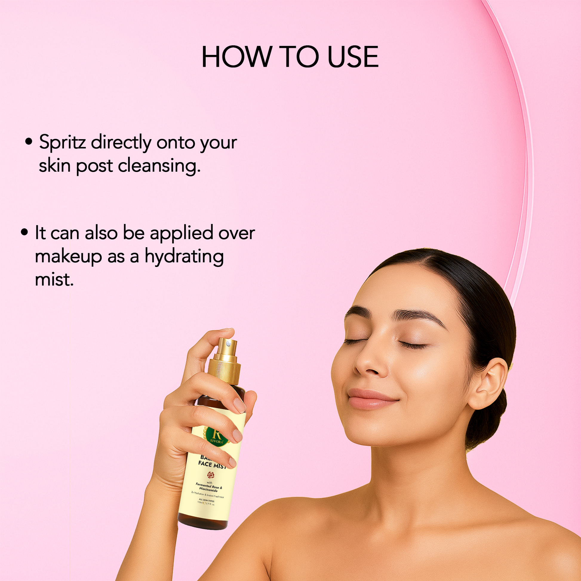Rivora Balance Face Mist - Fermented Ayurveda Skincare