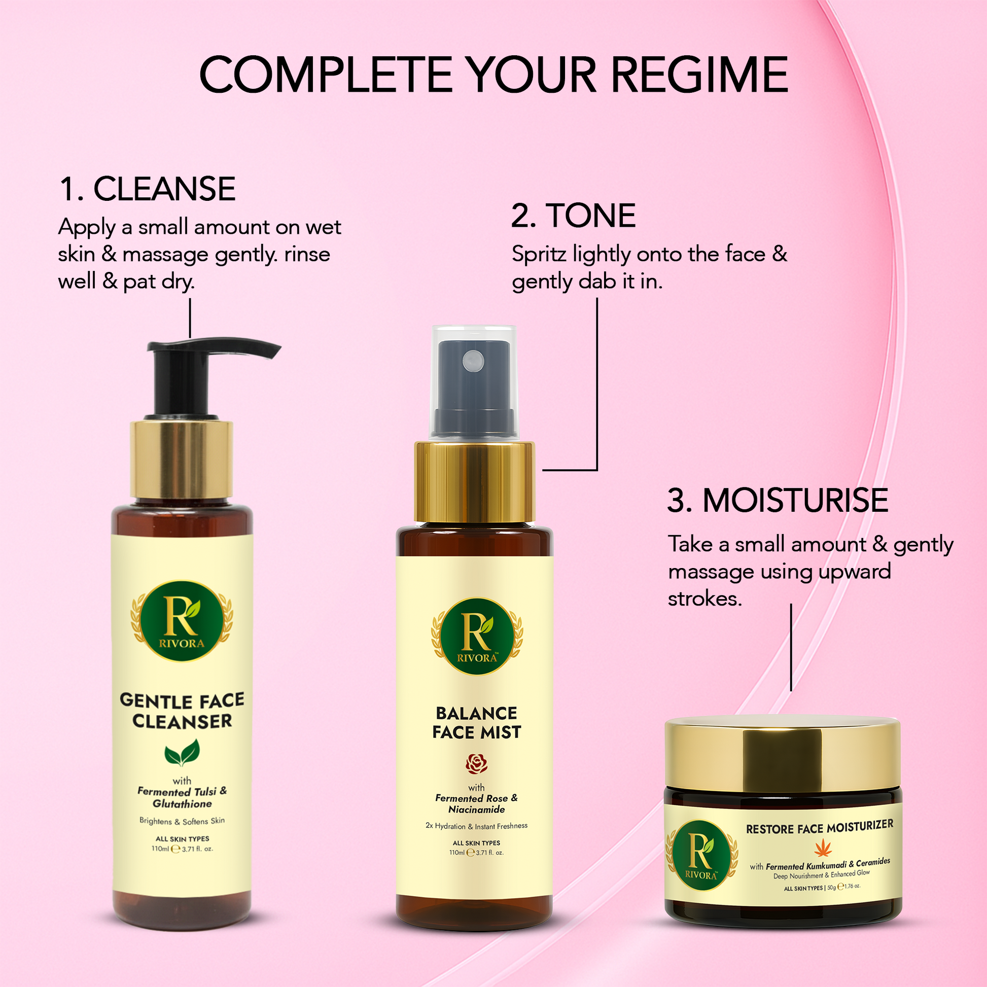 Rivora Balance Face Mist - Fermented Ayurveda Skincare